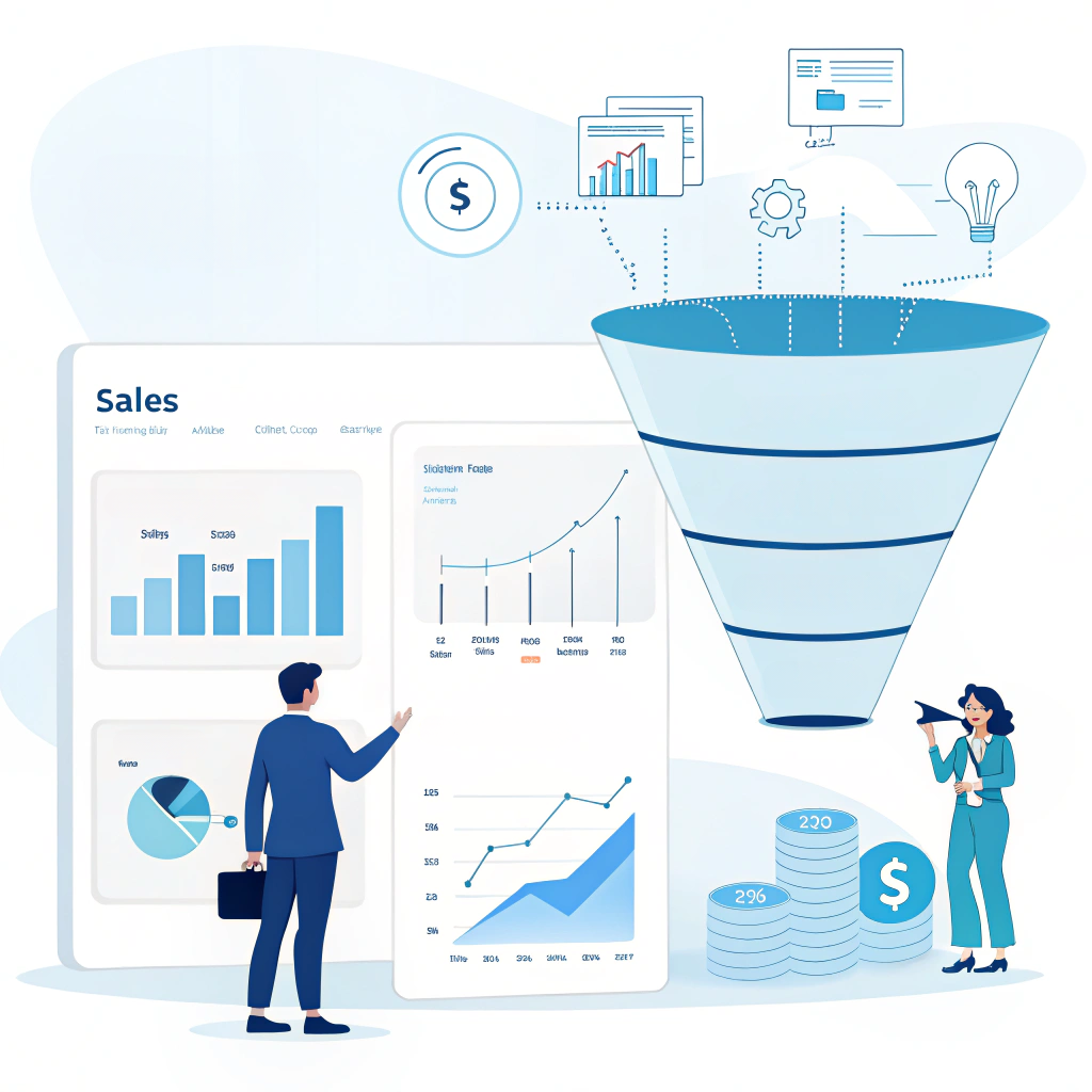 sales and marketing funnel b2b startups